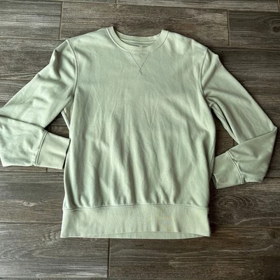 GAP Sudadera Cuello Redondo Verde Claro Manga Larga Pullover Para Mujer Talla Mediana Foto 1 de 4