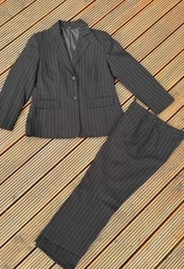 Hosenanzug🌟Blazer🌟Hose🌟Jacke🌟Set Nadelstreifen Business🌟2-Teiler🌟NEU 44/XL - Bild 1 von 6