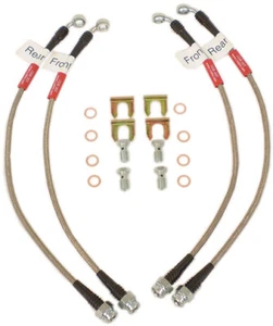 1997-04 Corvette Stainless Steel Braided Brake Hose Kit - Picture 1 of 1