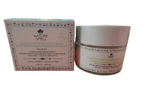 Nature Spell Bakuchiol Souffle Face Cream Lifting Firming 100ml/3.38oz New - Picture 1 of 6