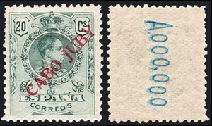 Cabo Juby - Edi ** 10 N - 1919 - Sobrecargado - 20 cts. - Numeración ceros - Imagen 1 de 1