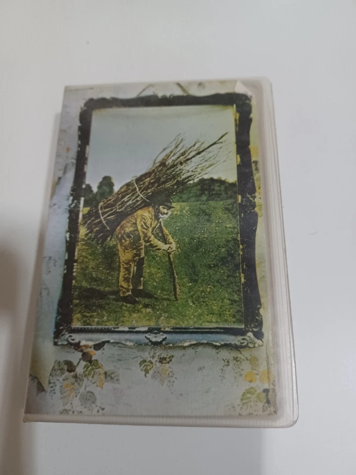 Led Zeppelin IV RARE orig Cassette tape INDIA indian Clamshell - Image 1 of 4