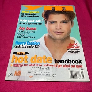 Vintage YM Young & Modern Magazine David Charvet Cover May 1997 - Picture 1 of 4