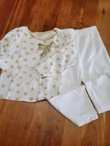 Lot Two Kids Girls Top and Bottom Size 3T Mix Brand - Picture 1 of 8