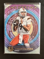 2023 Bowman University Inception #8 Tyler Van Dyke Miami Hurricanes