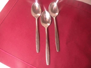 Set Of 3 TEASPOONS WMF Cromargan ACTION Stainless Flatware 18/8 Korea 6 1/8" - Picture 1 of 5