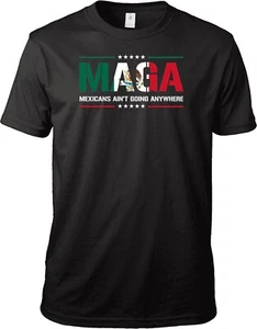 CAMISETA MAGA (MEXICANOS NO VAN A NINGUNA PARTE) - Imagen 1 de 1