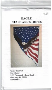 Eagle Stars and Stripes quilt pattern by Gypsy Soul Art/Sue Kluber - Picture 1 of 1