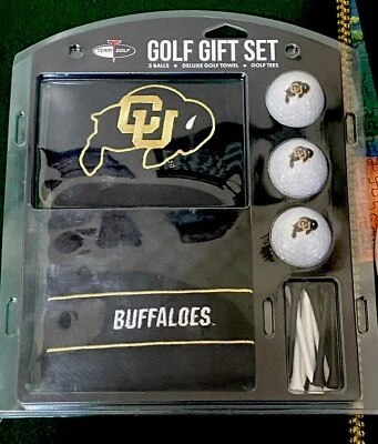 Colorado Buffaloes Embroidered Golf Set Official NCAA - Image 1 of 3