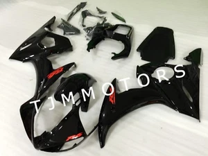 For YZF R6 2005 Gloss Black ABS Injection Mold Bodywork Fairing Kit Plastic Cowl - Bild 1 von 5