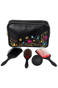 Denman Signature Styling Set - Exclusive - Pouch, D6, D90L, D38, D81M - Picture 1 of 3
