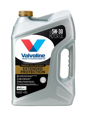Valvoline Extended Protection Full Synthetic 5W-30 Motor Oil 5 QT - Image 1 of 4