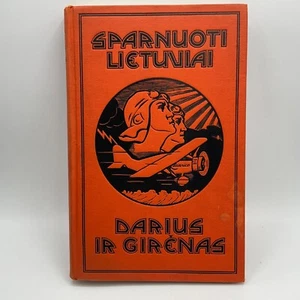 Vintage seltenes SPARNUOTI LIETUVAIAI Hardcover Buch DARIUS IR GIRENAS 1935 Litauisch - Bild 1 von 20