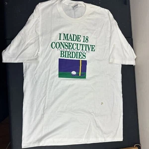 Vintage T Shirt Tee Time High Cotton Golf Graphic Tee Size XL - Picture 1 of 6