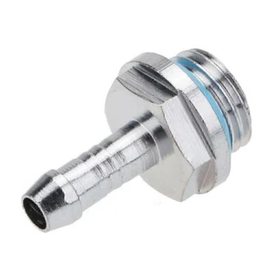 G1/4 Thread Soft Tube Fitting Connector for PC Water Liquid Cooling System 6mm - Afbeelding 1 van 8