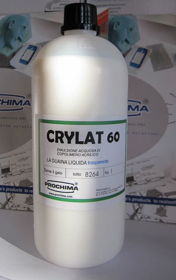 Crylat 70 guaina liquida trasparente emulsione acquosa di copolimero acrilico - Immagine 1 di 1