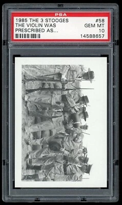 1985 FTCC The Three Stooges #58 The Violin was Prescribed as... PSA 10 - Image 1 of 4