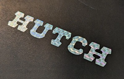 CALCOMANÍA HUTCH BMX 6" 7" 8" 9" - PRISMA VARIOS COLORES VINILO BMX OLD SCHOOL Foto 1 de 4