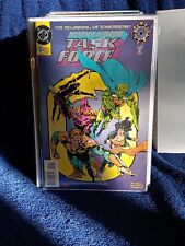 2 Comic Book Lot Of Justice League Task Force #0,#1
