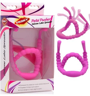 Silicone-Petal-Pusher-Silicone-Labia-Spreader-Sex-Toys-for-Women/Men - Image 1 of 4
