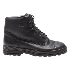 MEPHISTO Botas con Cordones Cuero Negro Mujer UK 6 - Imagen 1 de 6