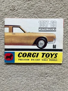 1967 Original Corgi Toys Catalogue - Picture 1 of 5