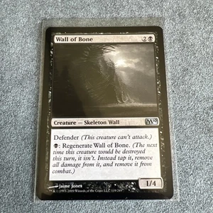 Wall Of Bone - Magic The Gathering MTG 2010 Core Set M10 #119/249 - Picture 1 of 2