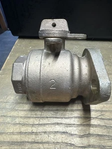 FORD BF13-787W-NL 2" FLANGED BALL VALVE BRASS NL NO LEAD 2-1/2" Female 1J3893-Z5 - Picture 1 of 8