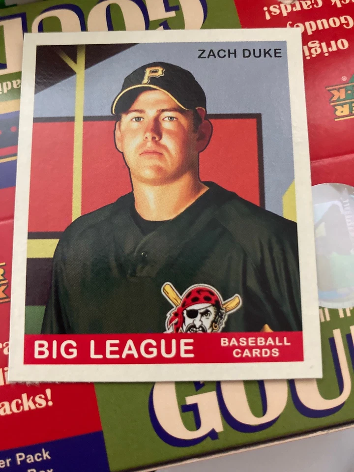 Tarjeta de béisbol 2007 Upper Deck Goudey #100 Zach Duke Pittsburgh Pirates Foto 1 de 1