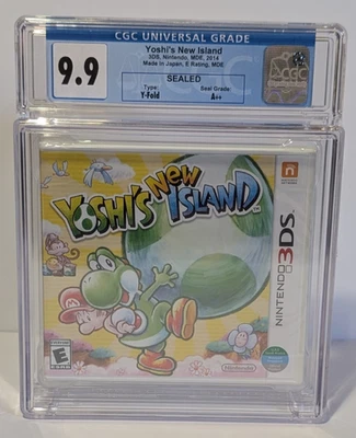 Yoshi's New Island Nintendo 3DS Graded CGC 9.9 A++ Collectible Not WATA / VGA - Image 1 of 4