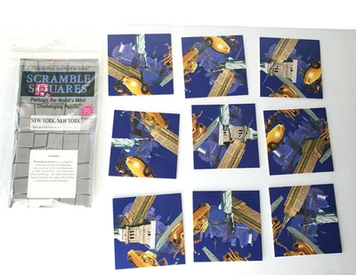 Puzzle New York City Scramble Squares BDazzle 9 Piece Easy to Play Hard to Solve - Image 1 of 4