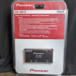 Nuevo Sellado PIONEER CD-SB10 Sirius Connect Radio Satelital Adaptador Interfaz Bus - Imagen 1 de 7