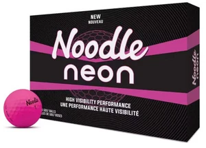TaylorMade Noodle Neon Pink 1 Dozen Golf Balls New - Picture 1 of 1