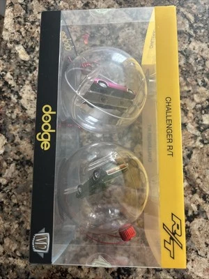 M2 MACHINES 2024 Ornament 2 Pack - 1971 Dodge Challenger R/T - Walmart Exclusive - Image 1 of 4