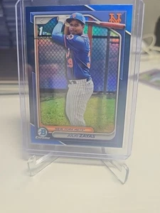 2024 Bowman Chrome - Prospects Julio Zayas #BCP-162 Blue Refractor /150 (RC) - Picture 1 of 3