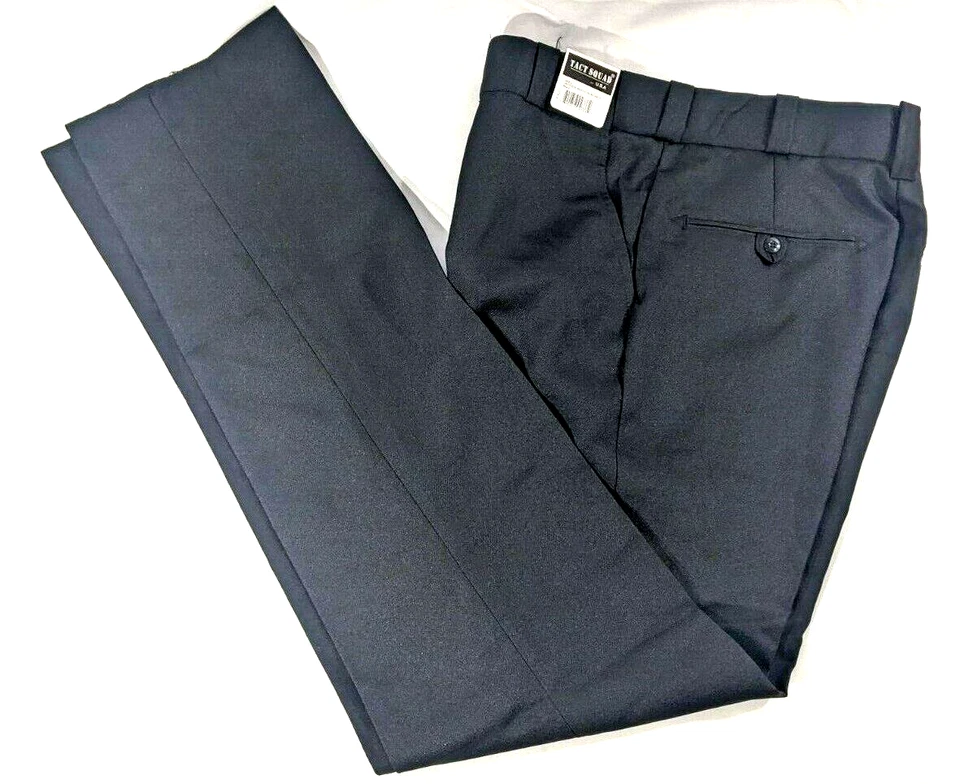 Tact Squad 7002 Polyester 4-Pocket Uniform Trousers 34X32" UNHEMMED DARK NAVY - Image 1 of 1