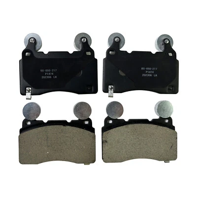 Pastillas de freno delanteras de cerámica de 8 cilindros para Chevrolet Camaro Corvette 2011-2015 6,2 L Foto 1 de 4