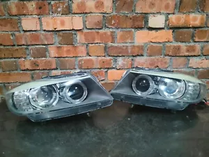 GENUINE BMW E90 E91 LCI FACELIFT 2009-2011 Xenon Head Lights Headlights 1 PAIRS - Picture 1 of 23