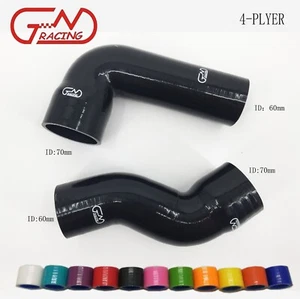 Silicone Intercooler Hose Fit Audi A3 VW GOLF GTI 06-10 8P 2.0T TURBO MK5 FMIC - Picture 1 of 14