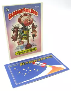 GARBAGE PAIL KIDS GPK - Segunda Mano Rosa - Serie 4 129a Topps 1986 Pegatina - Imagen 1 de 1