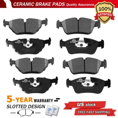 Pastilla de freno delantera y trasera cerámica para BMW 325i 325ci 2001 2002 2003 2004 2005 Foto 1 de 4