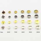 Round Nail Cap Rivet Double Sided Leather Craft Embellishment Accessories 100Pcs
