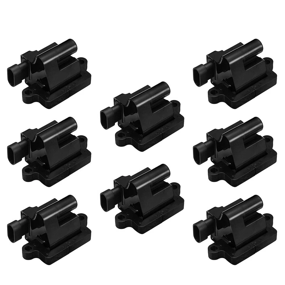 8 High Performance Square Ignition Coils UF271 For Chevy GMC 4.8L 5.3L 6.0L 8.1L - Image 1 of 4