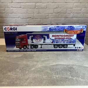 Corgi Hauliers 1:50 CC13826 Mercedes Actros Fridge MONTGOMERY REFRIGERATED - Picture 1 of 9