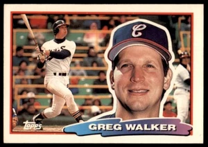 1988 Topps Big Greg Walker 2088b Chicago White Sox #105 - Picture 1 of 2