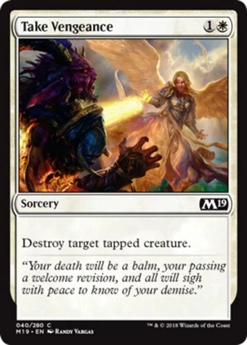 x1 Take Vengeance - Core Set 2019 (M19) - NM - MTG - Image 1 of 1