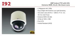 CAMARA CCTV Acti DOMO PTZ IP Int 2MP Lente Z 30X mod.I92 - Imagen 1 de 7