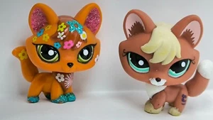 Littlest Pet Shop #2341 #1126 Fox Fox Authentic LPS - 126 - Picture 1 of 11