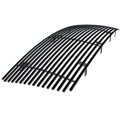 Fits 2004-2010 Infiniti QX56 Upper Stainless Steel Black Billet Grille Insert - Image 1 of 4