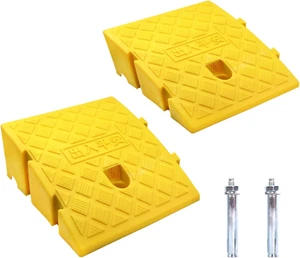 Rampa Di Marciapiede in Plastica Rampa Carrabile per Marciapiede per Auto per Ga - Foto 1 di 12